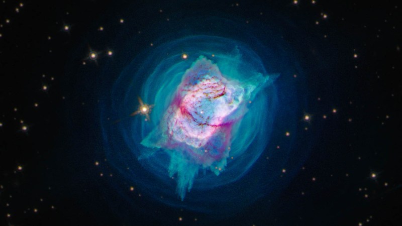 NGC 7027: como um percevejo-escudo no céu