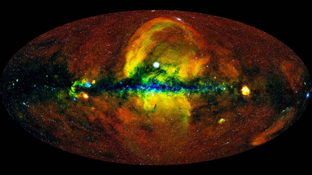 Telescópios completam mapa de raios-X da Via Láctea