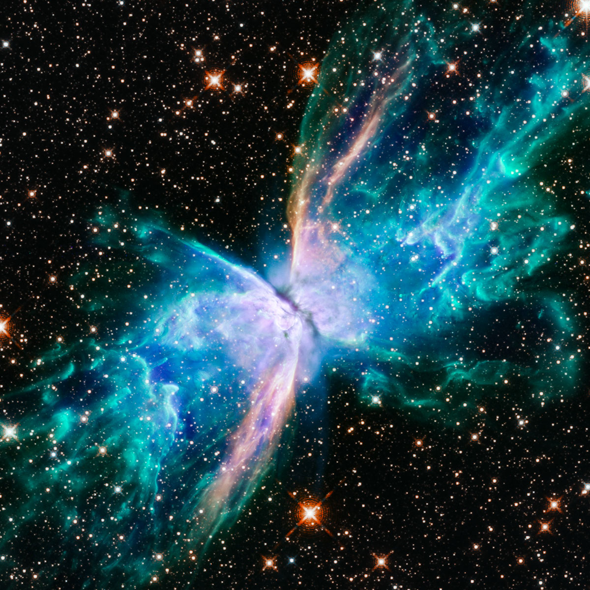 Hubble fornece visão holística da Nebulosa Borboleta
