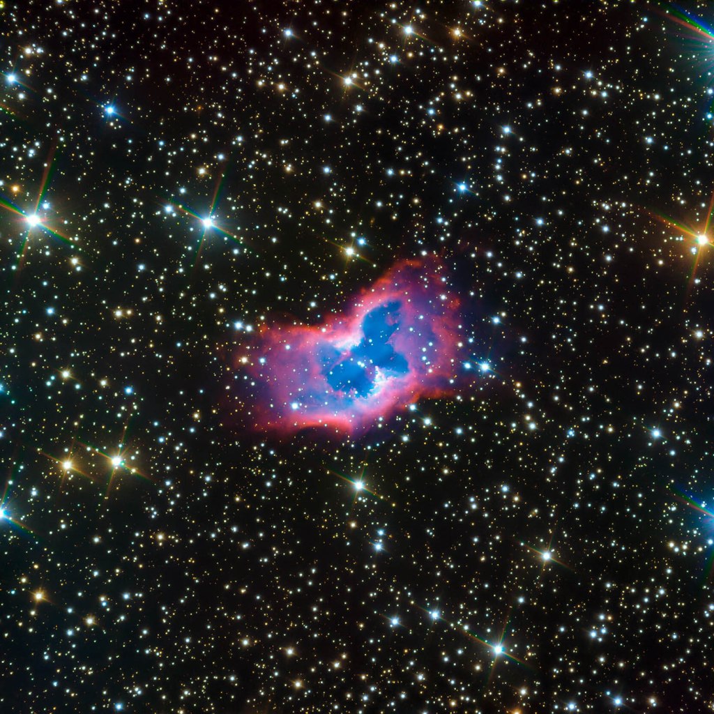 ‘Borboleta espacial’ capturada por&nbsp;telescópio