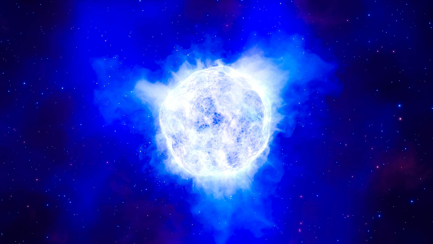 Telescópio flagra desaparecimento de uma estrela massiva