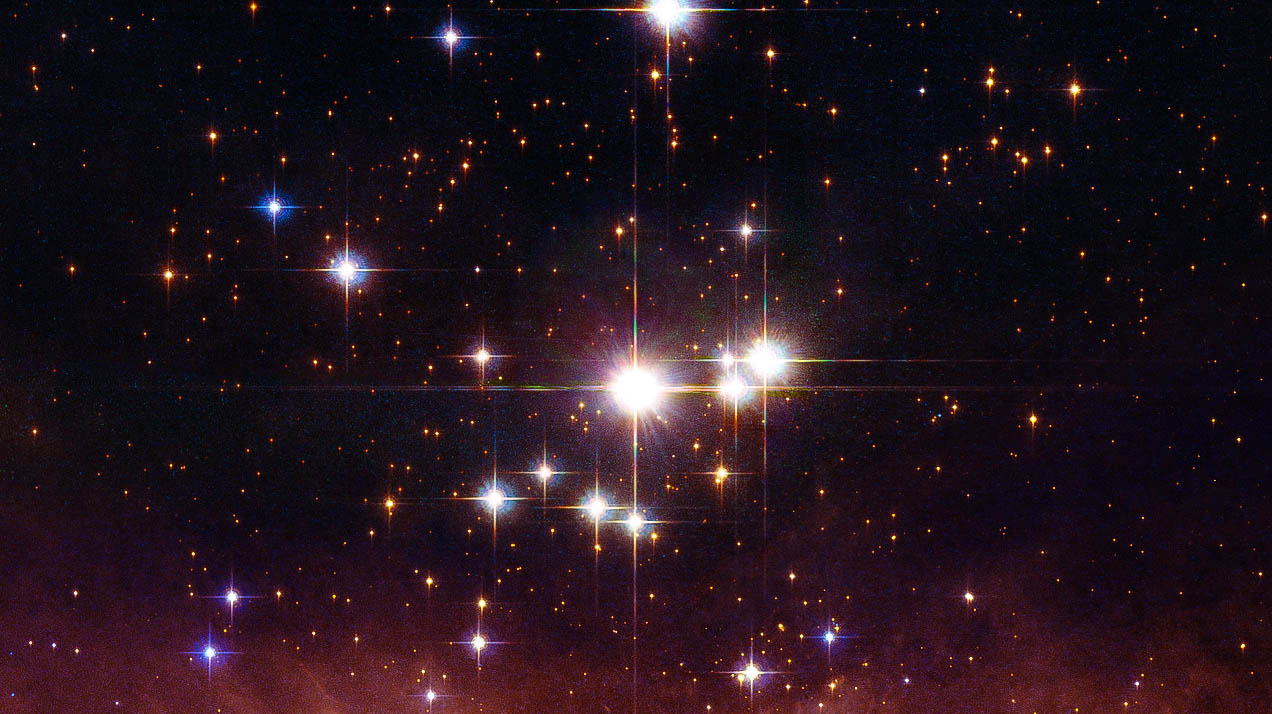 Uma catedral espacial para estrelas massivas