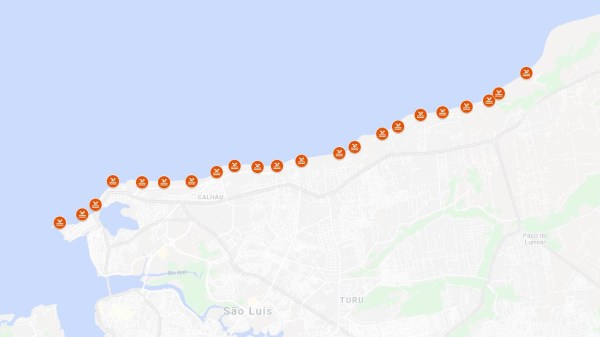 Todas as praias de São Luís estão impróprias para&nbsp;banho