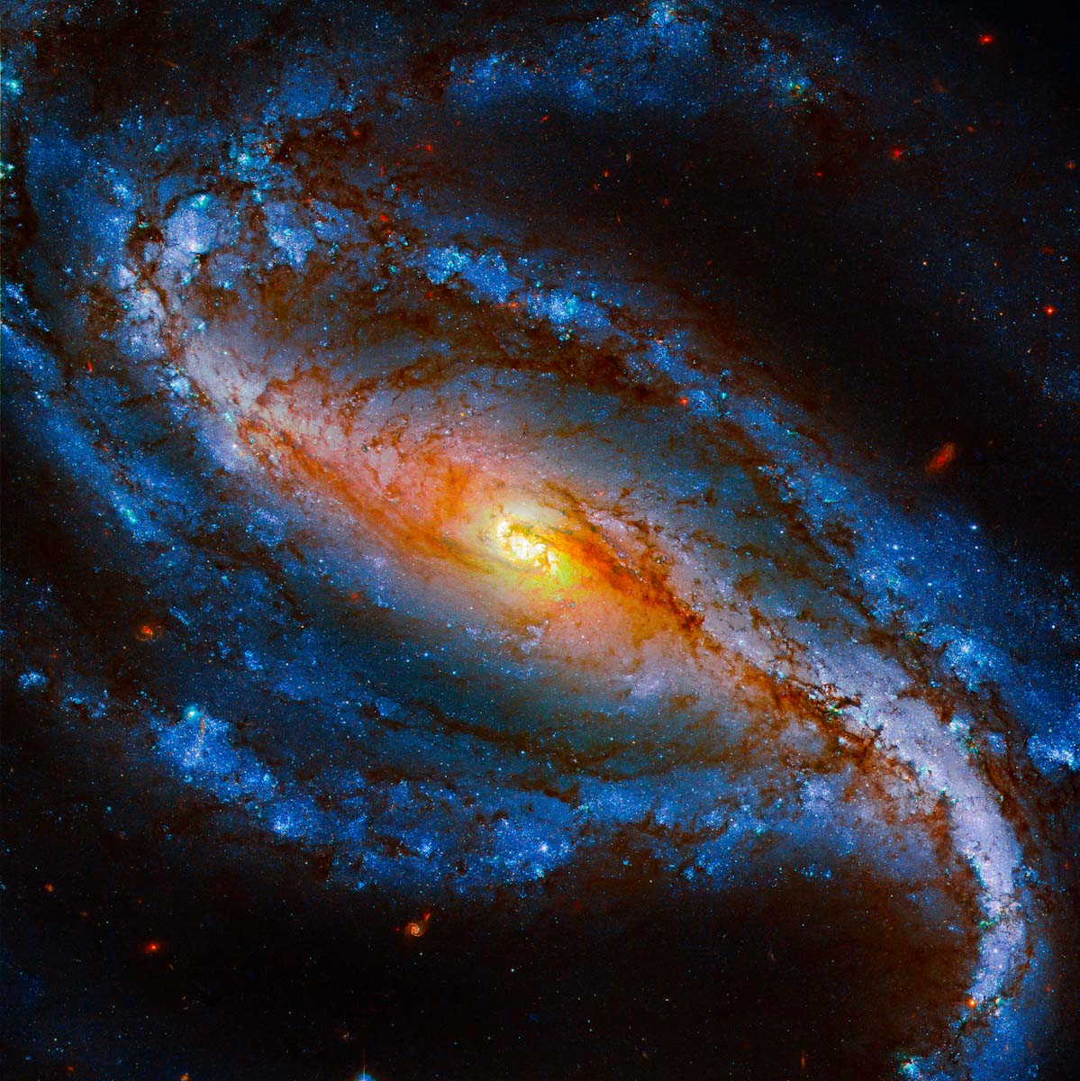 Hubble revela galáxia ‘esculpida’ na constelação do Escultor