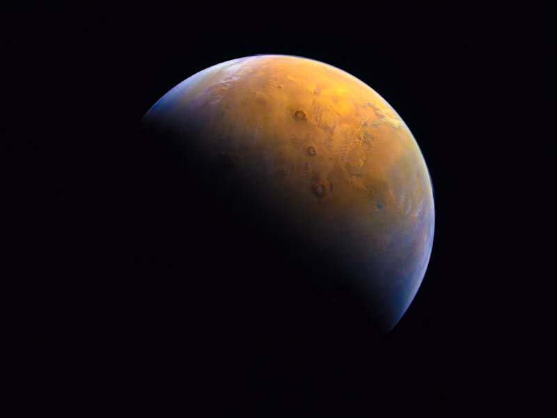 Marte: sonda dos Emirados Árabes faz primeiro registro do Planeta Vermelho
