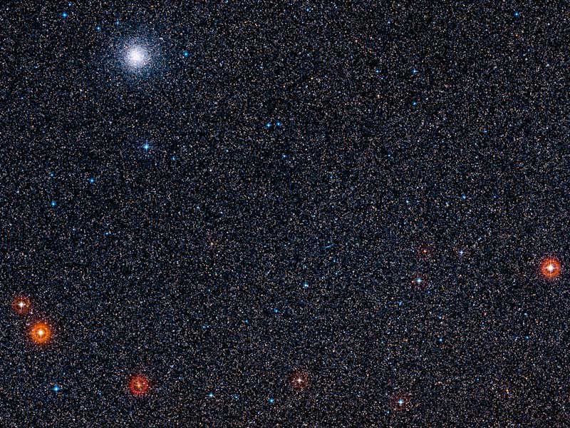 Região em torno da estrela hospedeira do exoplaneta GJ 1132 b