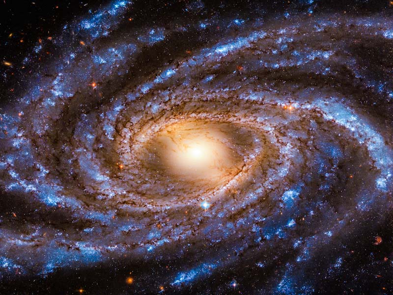 Grande, bela e azul: conheça NGC 2336, a galáxia ‘quintessencial’