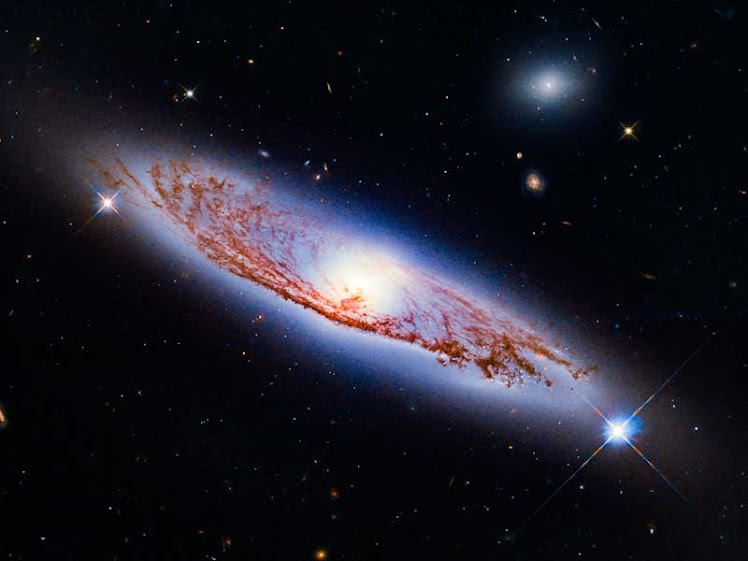 Uma espiral distante em Virgem