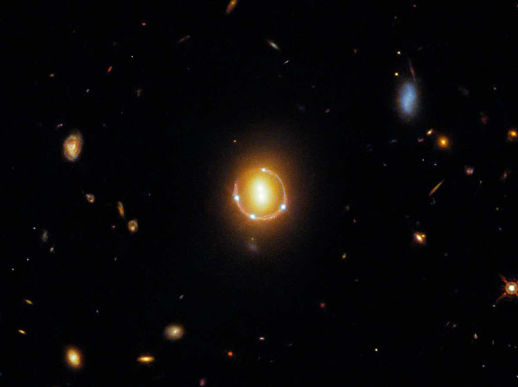 Visão quíntupla: quando as aparências enganam até o Hubble