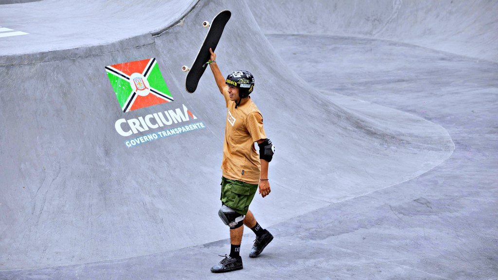 Skatistas brasileiros desembarcam em Shanghai em busca da vaga&nbsp;olímpica