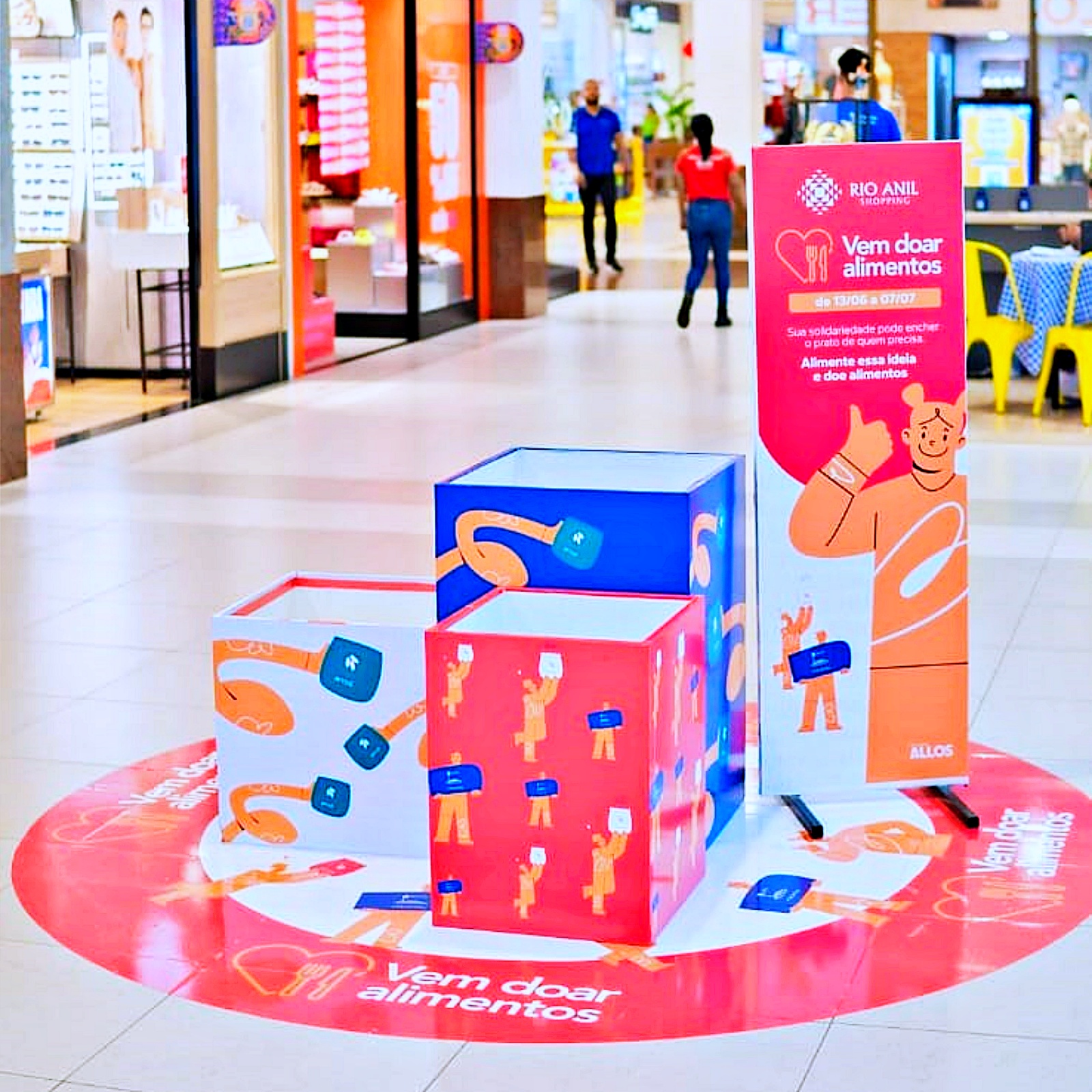 Rio Anil Shopping promove campanha de arrecadação de alimentos em prol da Apae