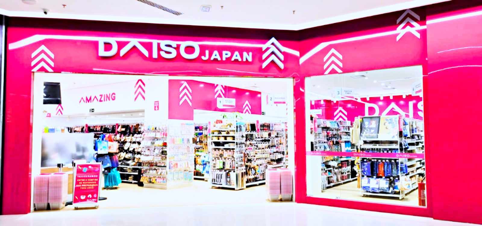 Daiso Japan anuncia data de inauguração de loja em São Luís, primeira do Nordeste: unidade localizada no Shopping da Ilha abre as portas ao público ainda em novembro