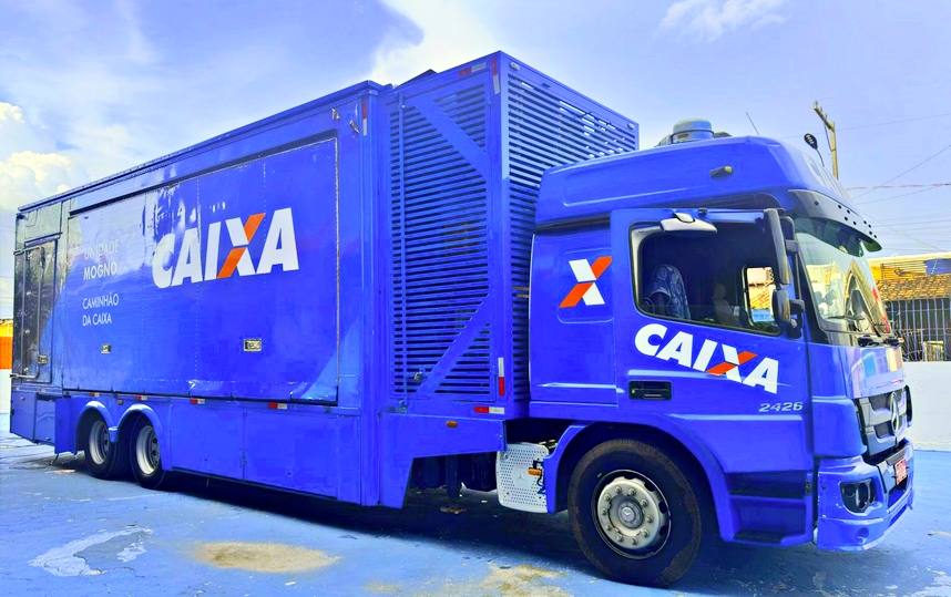 Caminhão Caixa reforça atendimento à população de&nbsp;Bacabal