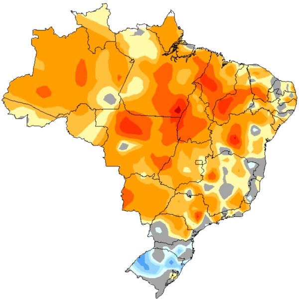 Outubro: como será o clima no Brasil? A previsão é de retorno gradual das chuvas na parte central do país