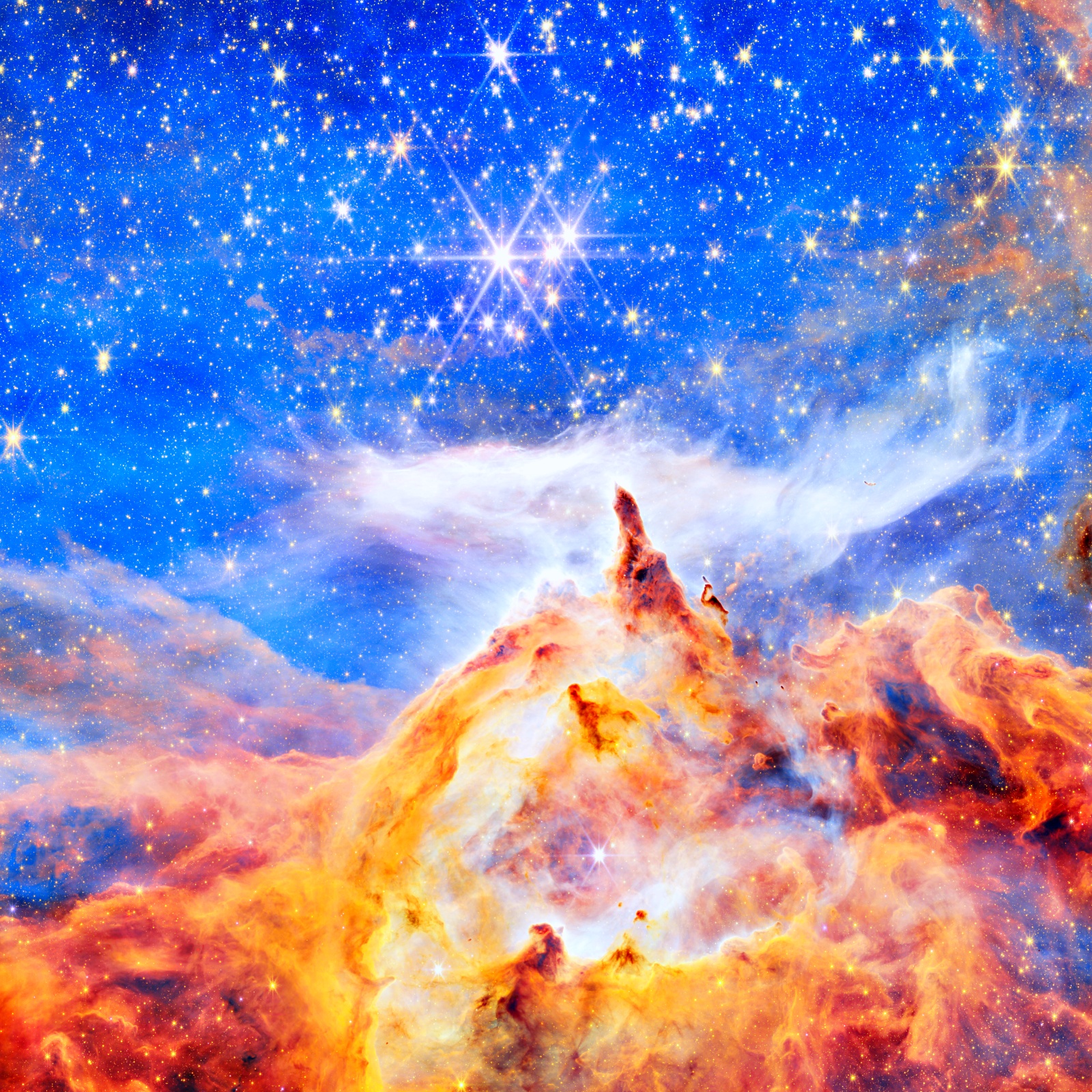 Webb revela berçário estelar em Pismis 24