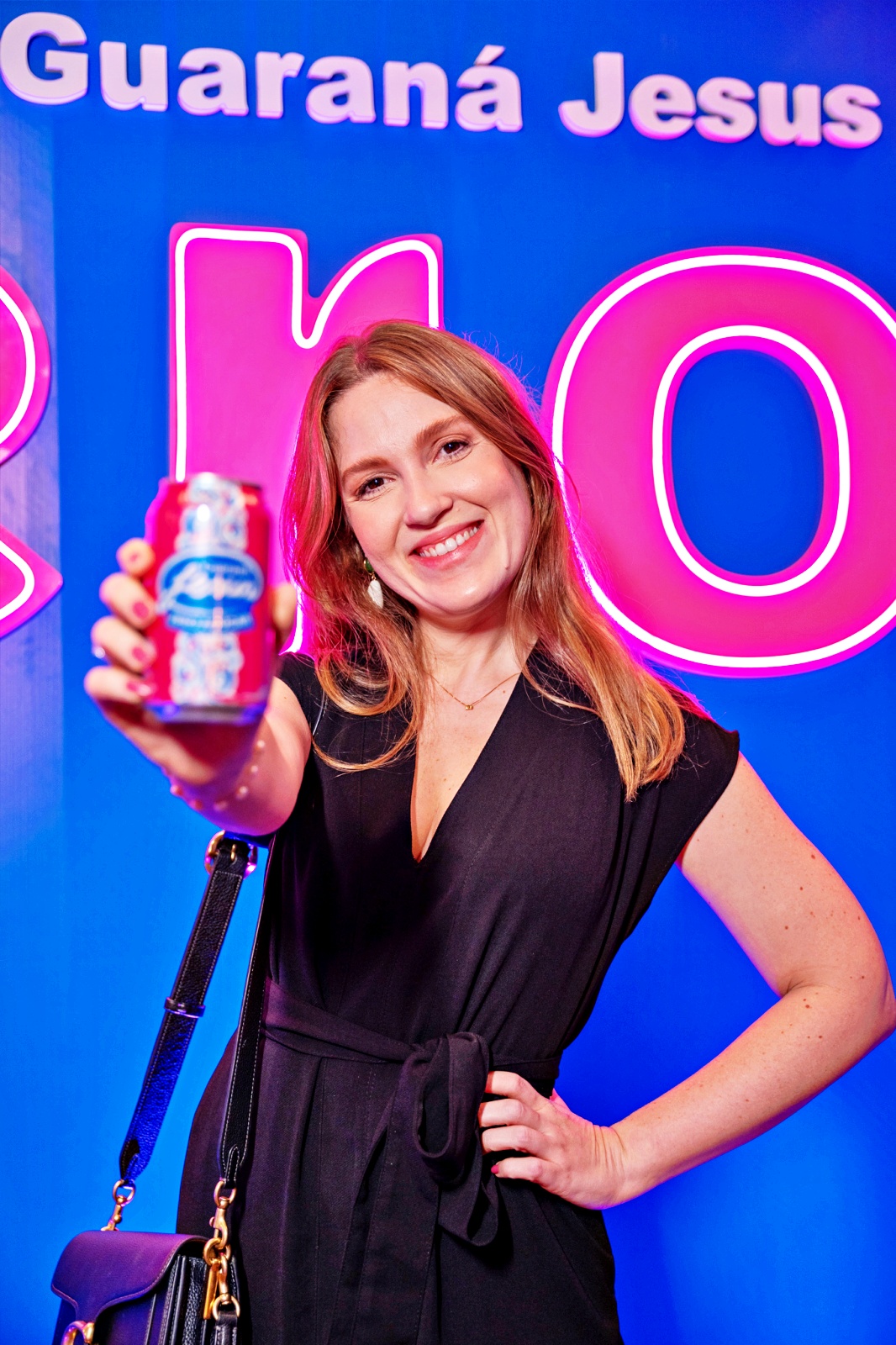 Gerente de Marketing da Solar Coca-Cola, Patrícia Ávila Moraes no lançamento em São Luís