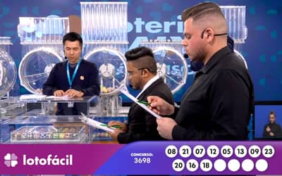 Resultado da Lotofácil 3698: confira os números sorteados nesta sexta-feira (29)