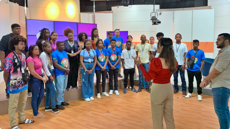 TV UFMA abre visitas guiadas e revela bastidores da televisão