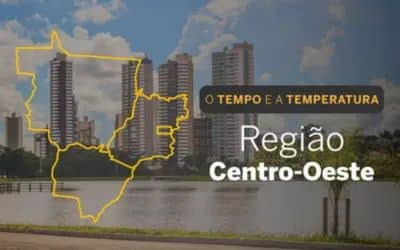 O TEMPO E A TEMPERATURA: Centro-Oeste terá tempo seco e calor. Frente fria começa a mudar o tempo no sul de Mato Grosso do Sul.