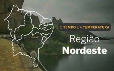 O TEMPO E A TEMPERATURA: confira a previsão para a Região Nordeste para este sábado (13)