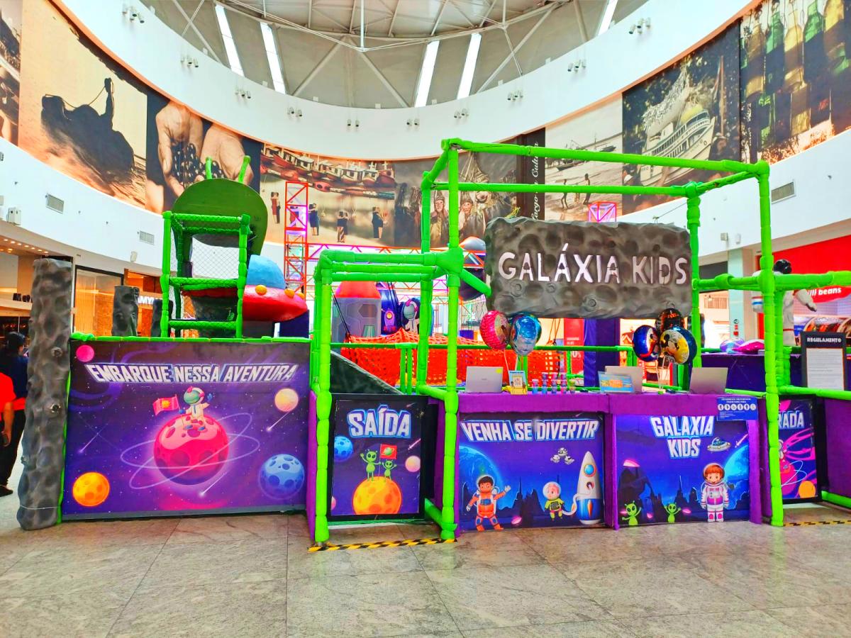Galáxia Kids transforma férias em aventura no Rio Anil