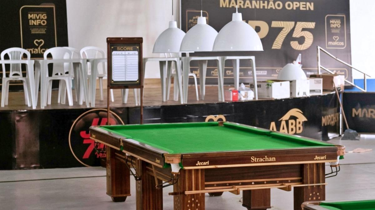 São Luís recebe Campeonato JP 75 de Snooker Six Red