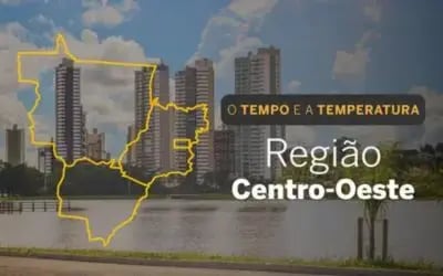 O TEMPO E A TEMPERATURA: calor e umidade marcam o tempo no Centro-Oeste