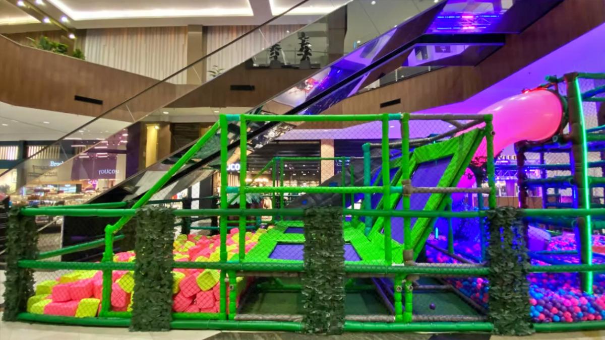 Arena Color Park leva diversão infantil ao Rio Anil Shopping
